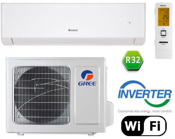 Кондиціонер Gree GWH24YE-S6DBA2A Amber Inverter WI-FI