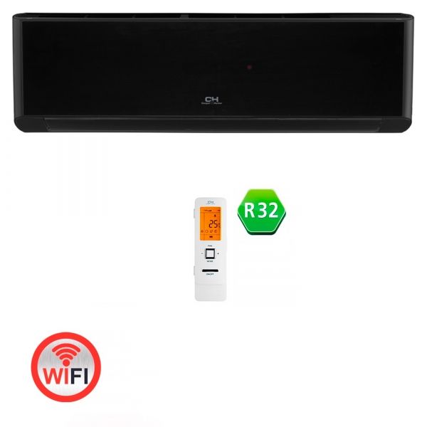 Внутрішній настінний блок Cooper&Hunter CH-S09FTXAL-FB(I) Wi-Fi SUPREME CONTINENTAL FULL BLACK R32