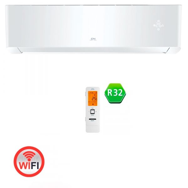 Внутрішній настінний блок Cooper&Hunter CH-S09FTXAL-WP(I) Wi-Fi  SUPREME CONTINENTAL WHITE R32