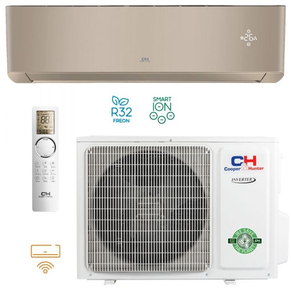 Кондиціонер Cooper&Hunter CH-S24FTXAM2S-GD Wi-Fi (SUPREME INVERTER) Gold