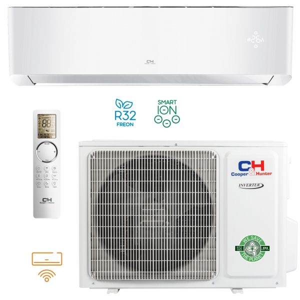 Кондиціонер Cooper&Hunter CH-S18FTXAM2S-WP Wi-Fi (SUPREME INVERTER) White